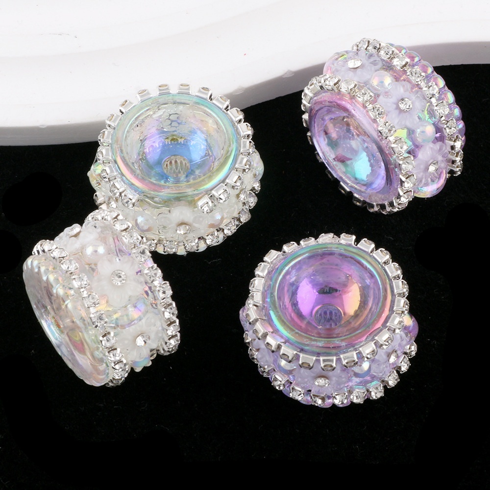 Barrel-shaped Spacer Beads for DIY Jewelry Making, Versatile Cylindrical Beads for Phone Chain Keychain Bracelet Crafts