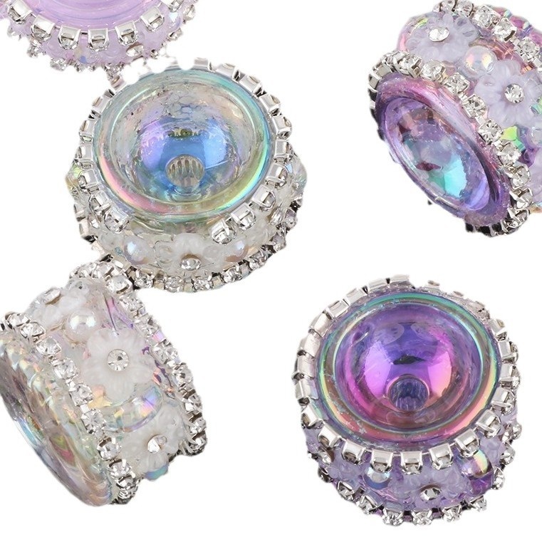 Barrel-shaped Spacer Beads for DIY Jewelry Making, Versatile Cylindrical Beads for Phone Chain Keychain Bracelet Crafts
