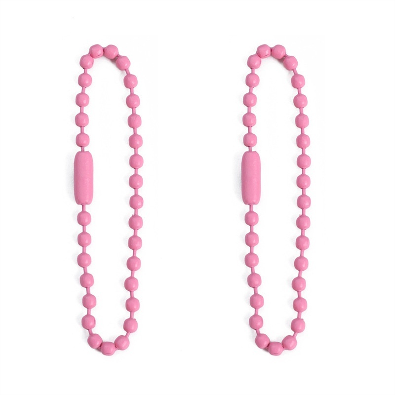 Painted Iron Ball Chain & Connectors, DIY Accessories for Key Ring Pendant Doll Charm Wholesale
