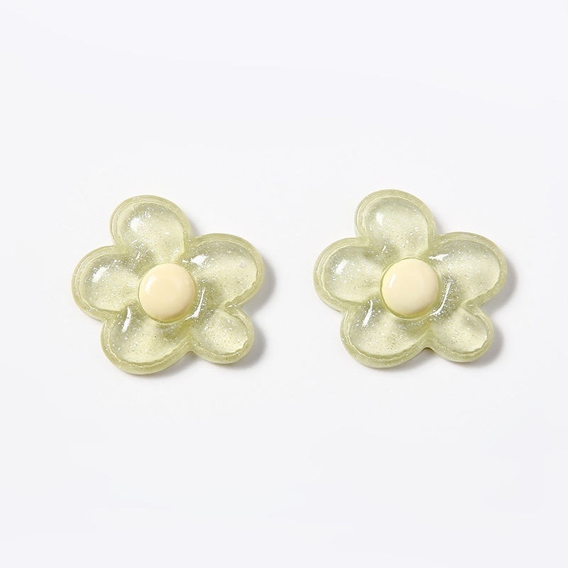 Crystal Flower Resin Charms, DIY Decorations for Crocs Shoe Charms Hair Claw Scrunchies Wholesale