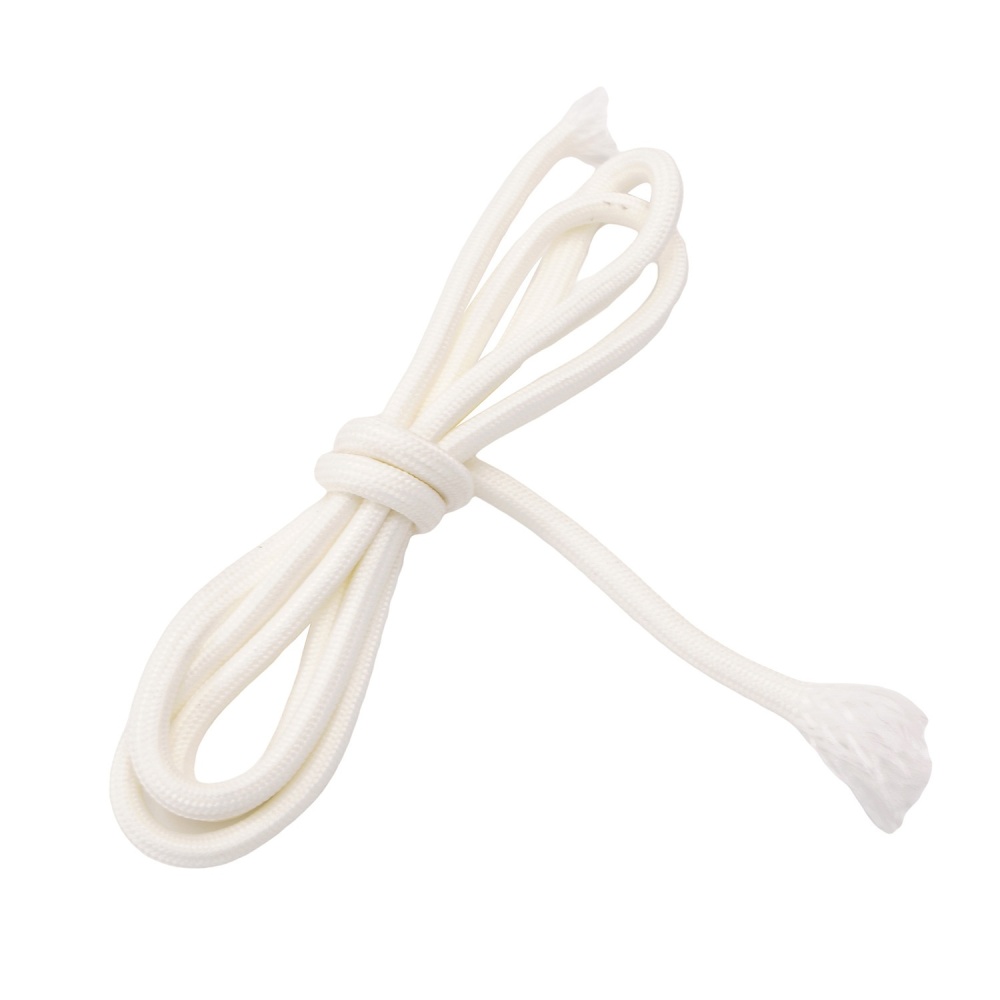 Colorful Core Spun Polyester Round Cord, Wear Resistant Braiding Rope for DIY Keychain Bag Charm Wholesale