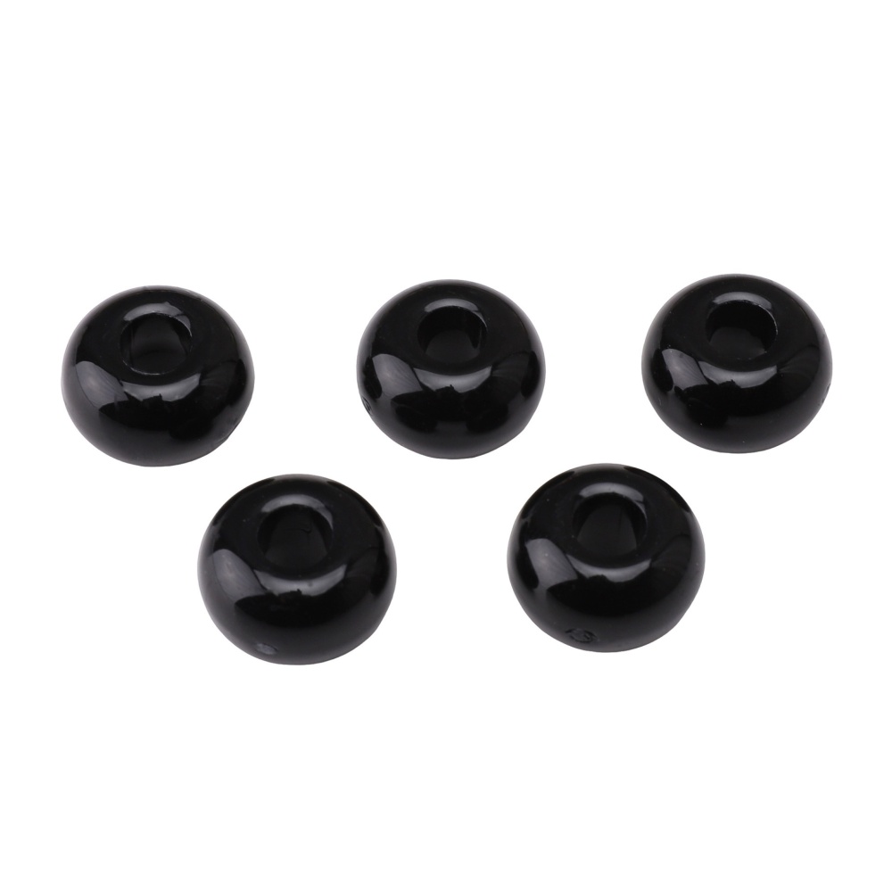 Large Hole Abacus Shaped Flat Acrylic Beads, DIY Phone Charm Handmade Jewelry Loose Beads Wholesale