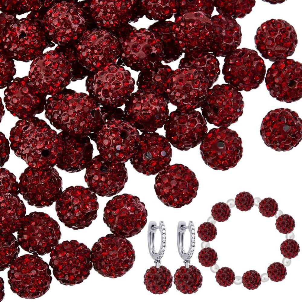 Marble Pattern Resin Large Hole Spacer Beads, DIY Loose Beads for Bracelet Jewelry Making Accessories Wholesale
