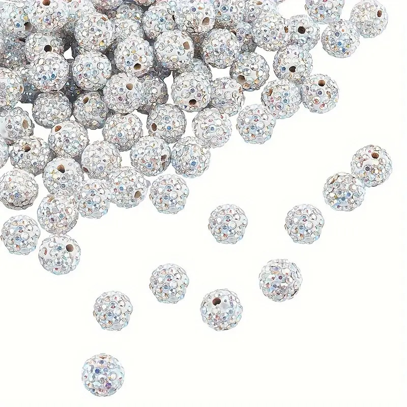 Marble Pattern Resin Large Hole Spacer Beads, DIY Loose Beads for Bracelet Jewelry Making Accessories Wholesale