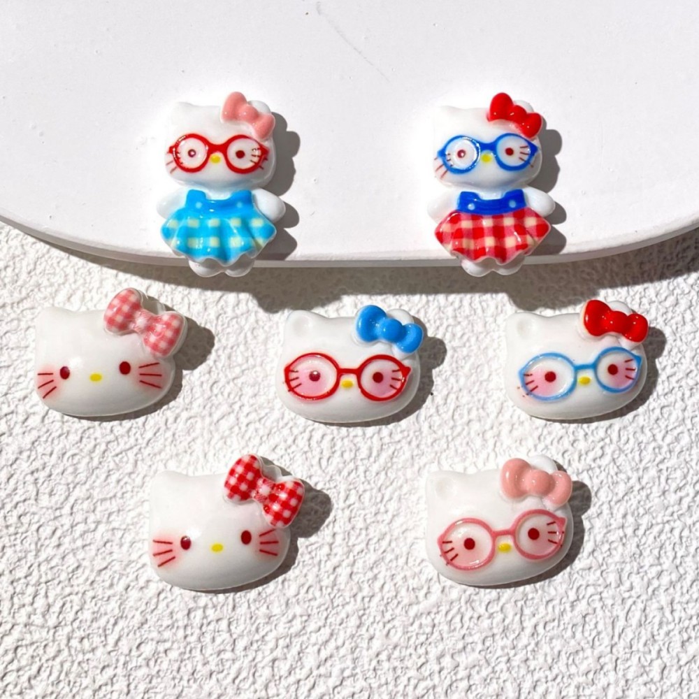 Wholesale Cartoon Resin Decorations, DIY Craft Supplies for Phone Case, Hair Clip & Water Cup Making