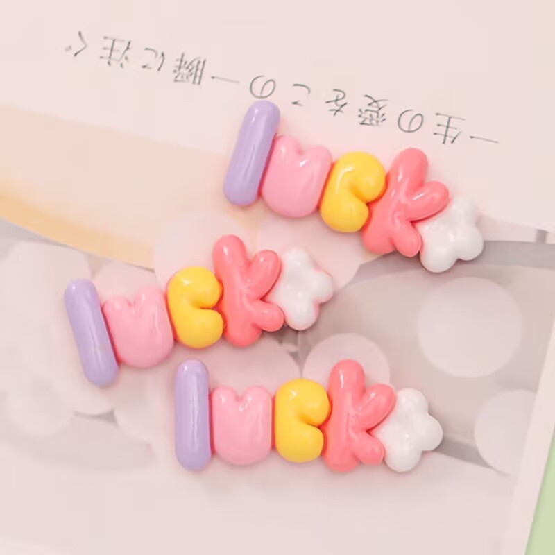 Bulk Cartoon Resin Craft Charms, Decor Supplies for Cream Glue Art Projects