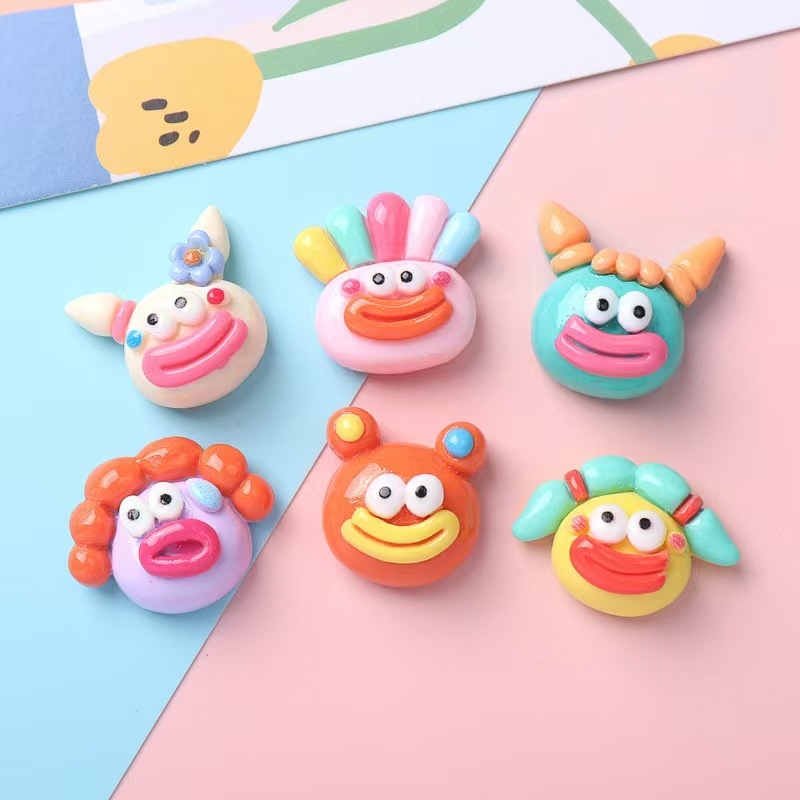 Handicraft Resin Charms Wholesale, Cute Cartoon Accessories for Daily DIY Projects
