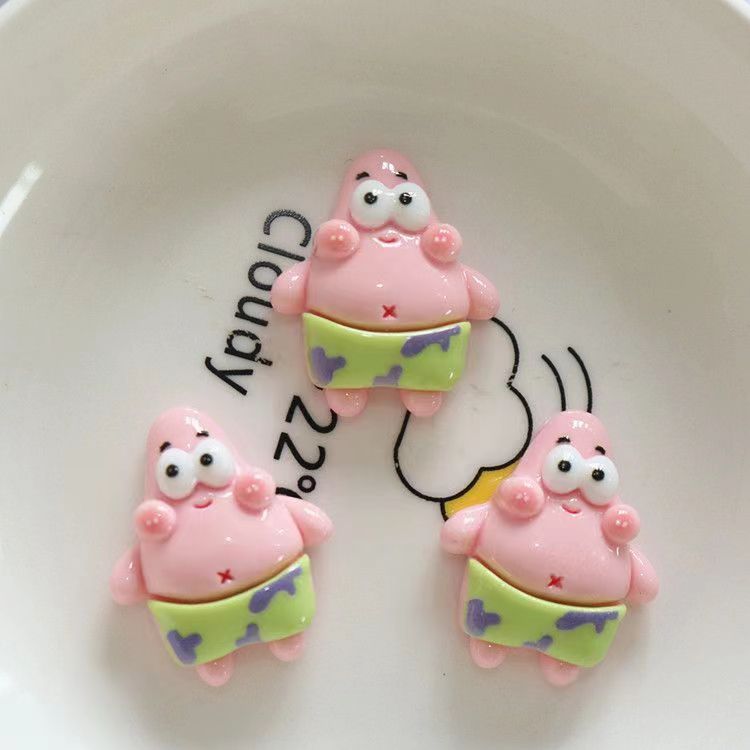 Adorable Cartoon Resin Charms, Wholesale Supplies for Cream Glue DIY Creations