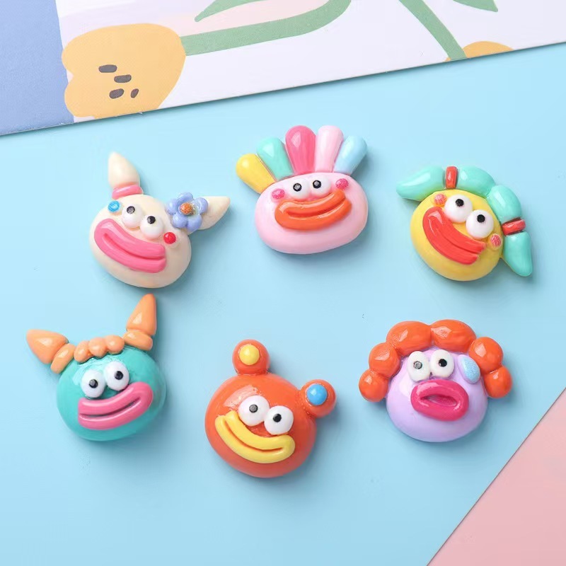 Handicraft Resin Charms Wholesale, Cute Cartoon Accessories for Daily DIY Projects