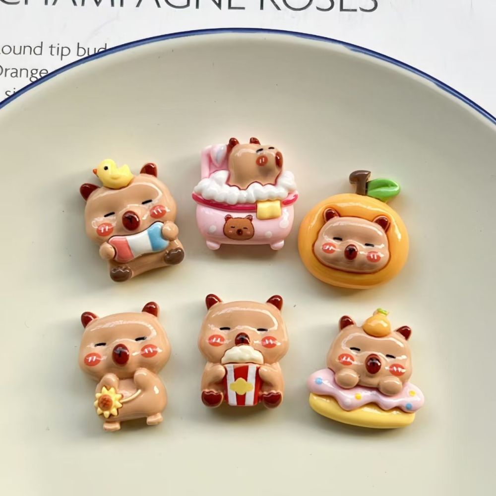 Handmade Craft Resin Charms, Wholesale Cartoon Accessories for Cream Glue Decor