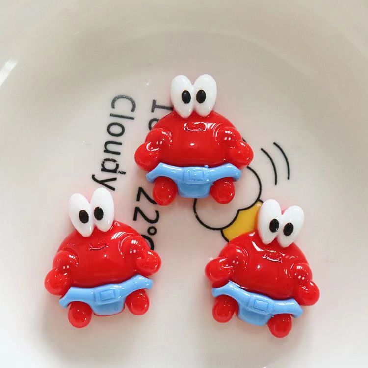 Adorable Cartoon Resin Charms, Wholesale Supplies for Cream Glue DIY Creations