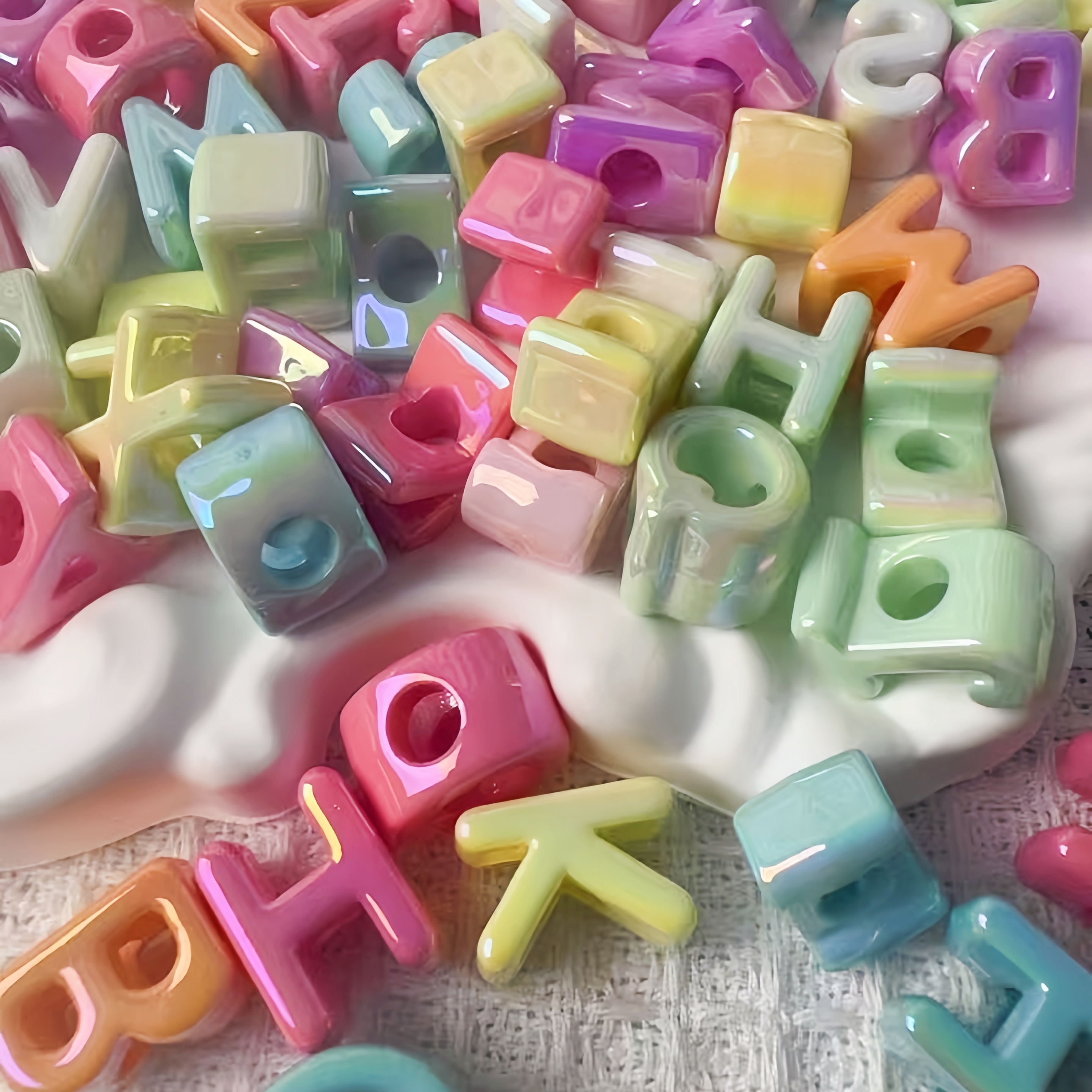 Holographic UV DIY Big Capital Letters | Color Shifting Large Alphabet Signs
