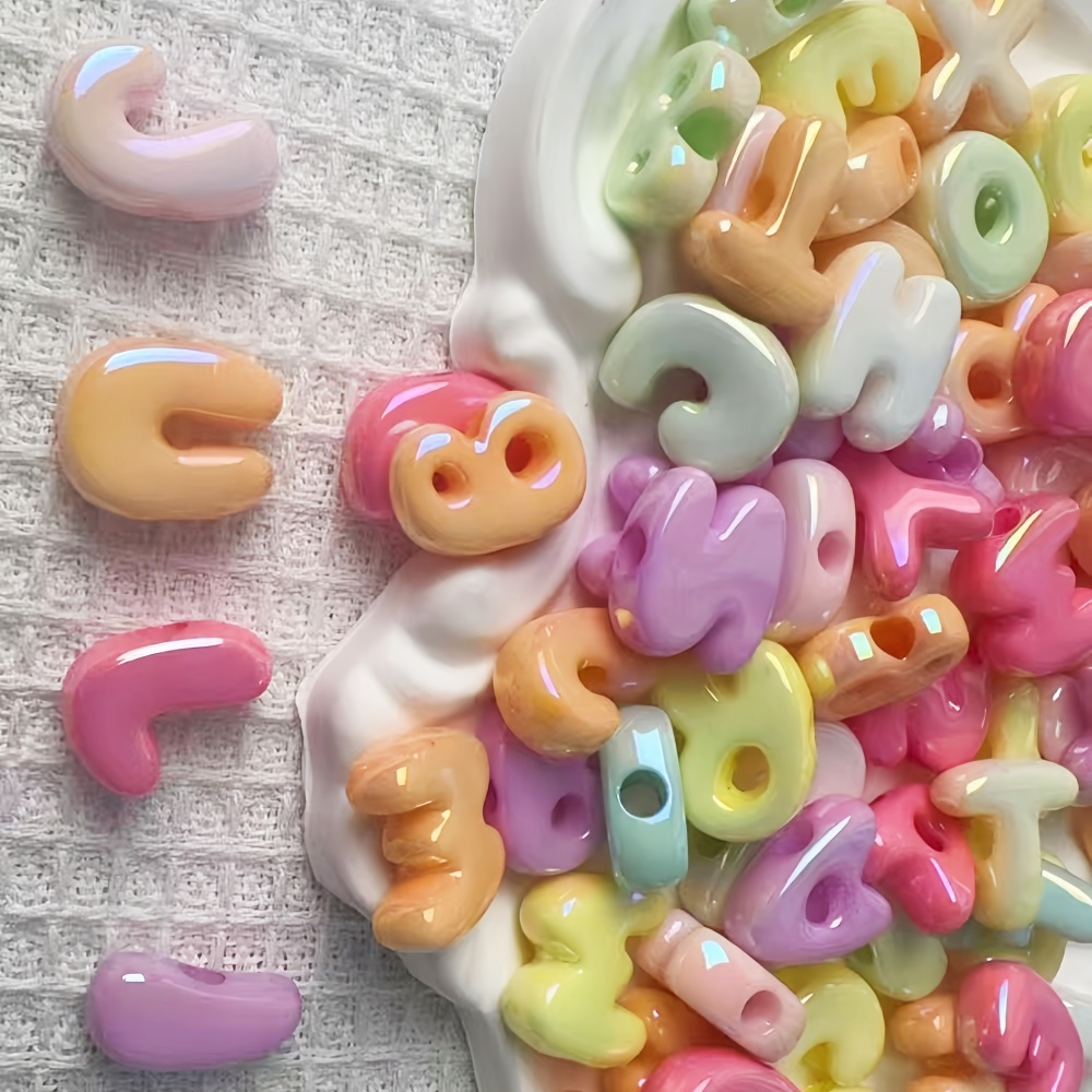 Rainbow UV Print DIY Large Capital Letters | Glossy Iridescent Decor Letters