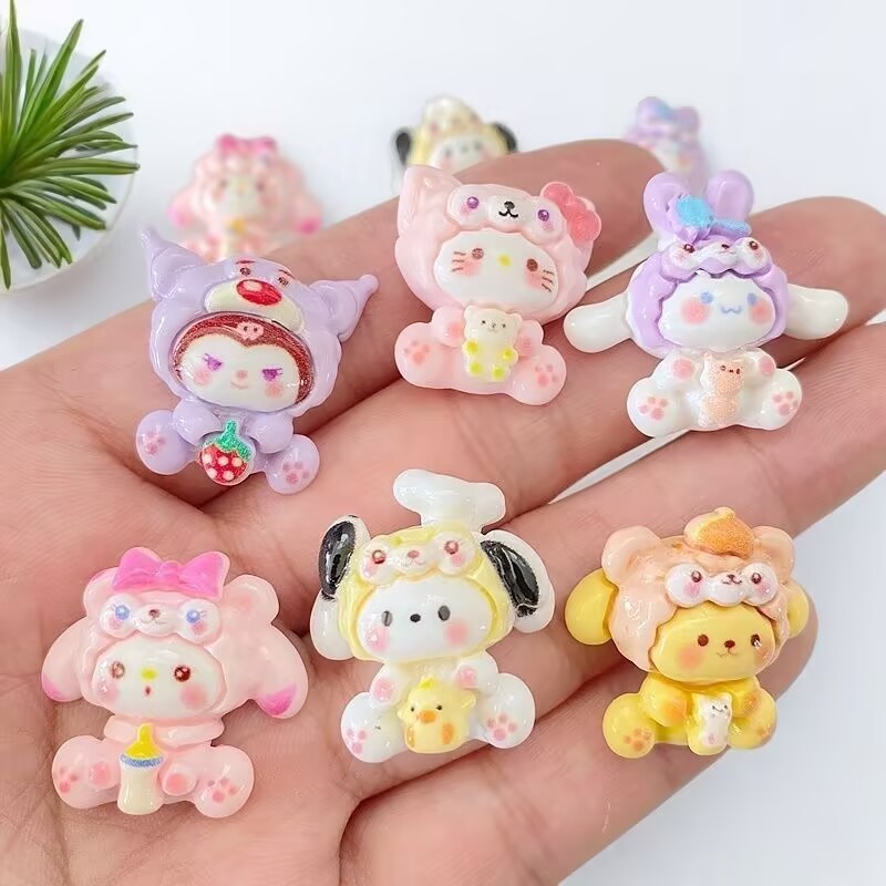 DIY Cartoon Resin Accessories Wholesale, Mini Resin Decor Charms