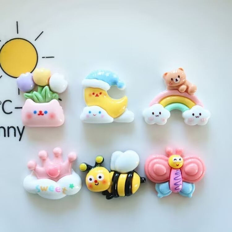 Wholesale Cartoon Resin Small Charms, Bulk DIY Craft Embellishments