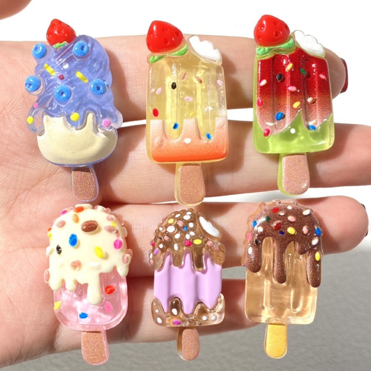 Wholesale Cartoon Resin Mini Ornaments Bulk DIY Embellishment Charms