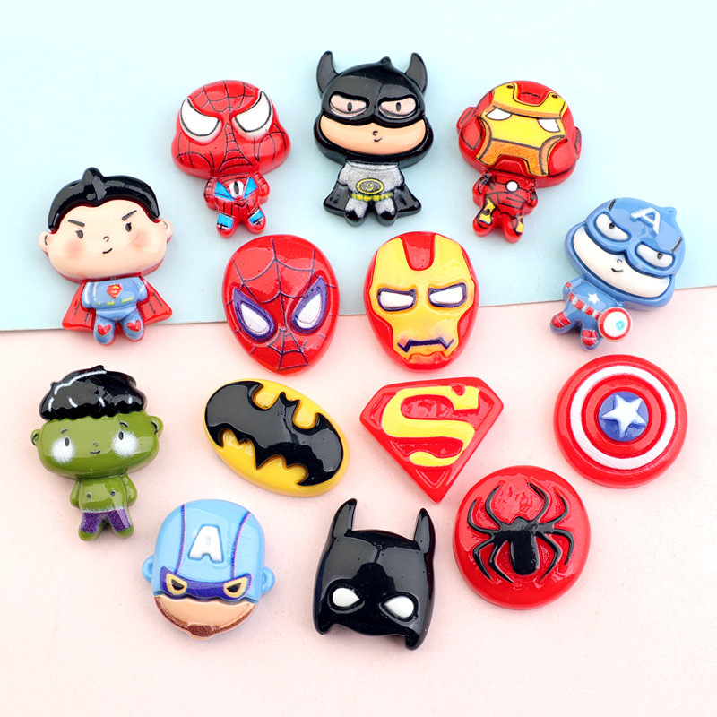 Wholesale Mixed Cartoon Resin Parts Multi-Style DIY Craft Accessories