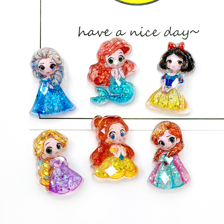 Wholesale Lightweight Cartoon Resin Ornaments Handmade Craft Supplies