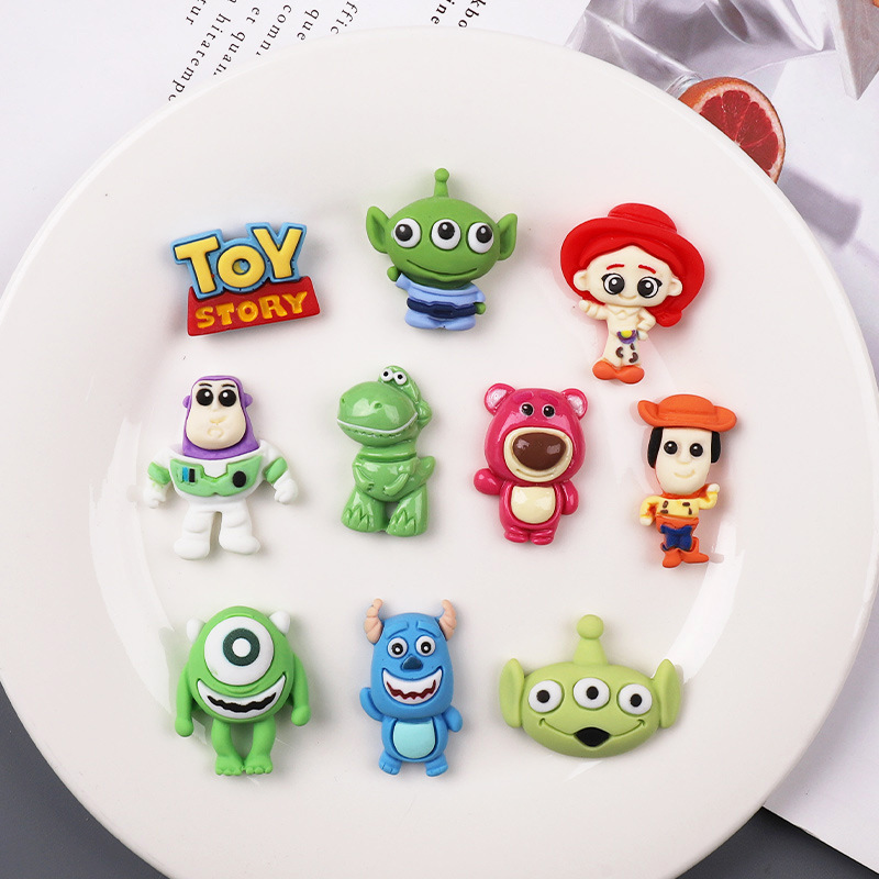 Wholesale DIY Cartoon Resin Charms Assorted Cartoon Design Bulk Stock
