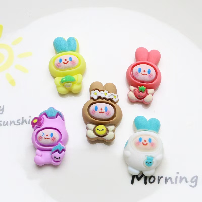 Cartoon Resin Charms Wholesale, Cute DIY Craft Accessories for Handmade Projects
