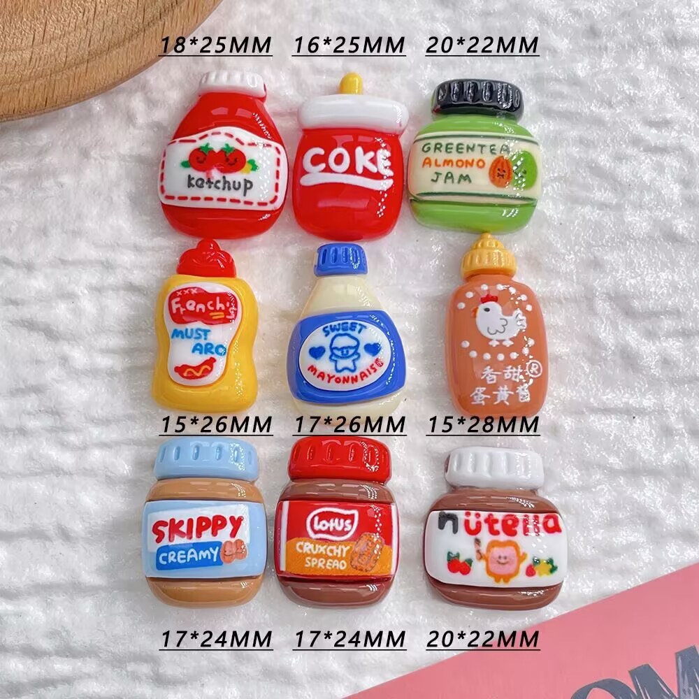 Bulk Wholesale Cartoon Resin Ornaments, Handcraft DIY Material Supplies