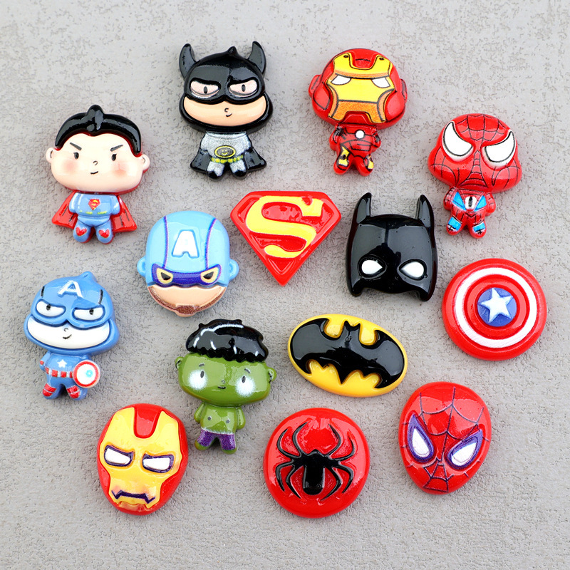 Wholesale Mixed Cartoon Resin Parts Multi-Style DIY Craft Accessories