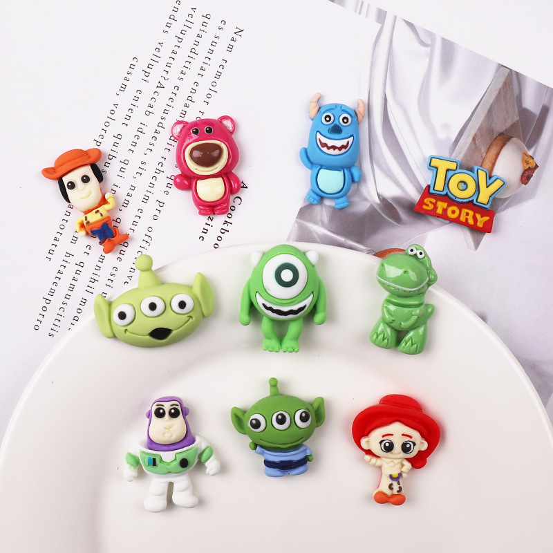 Wholesale DIY Cartoon Resin Charms Assorted Cartoon Design Bulk Stock