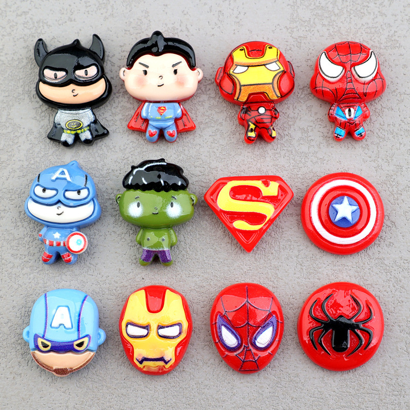 Wholesale Mixed Cartoon Resin Parts Multi-Style DIY Craft Accessories