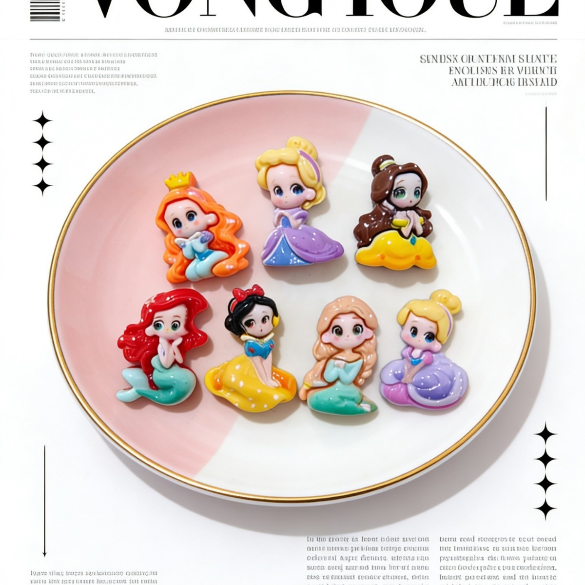 Cartoon Resin DIY Craft Charms Wholesale Low MOQ for Small Business