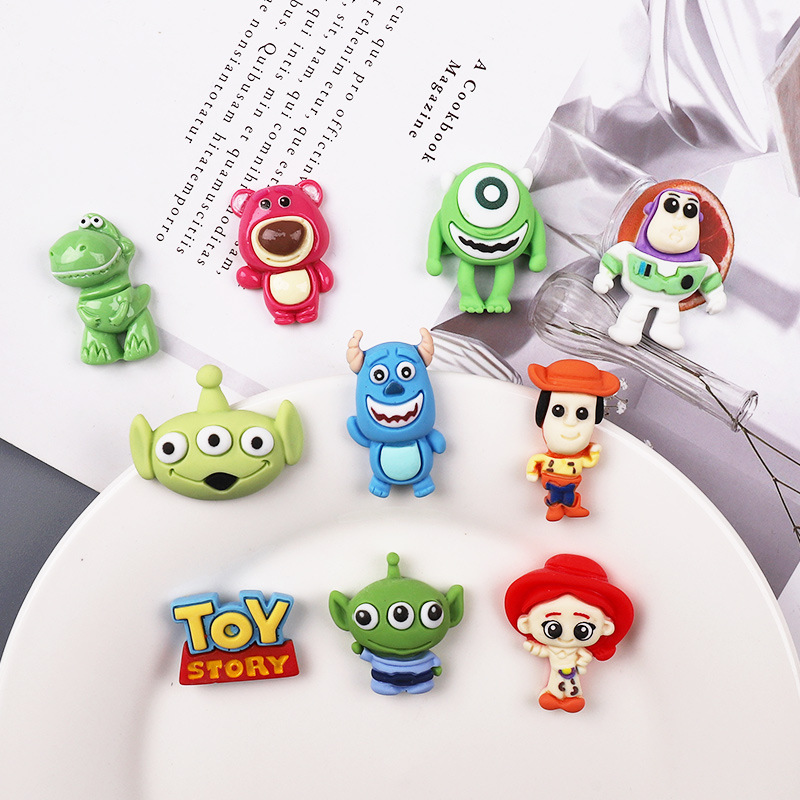 Wholesale DIY Cartoon Resin Charms Assorted Cartoon Design Bulk Stock