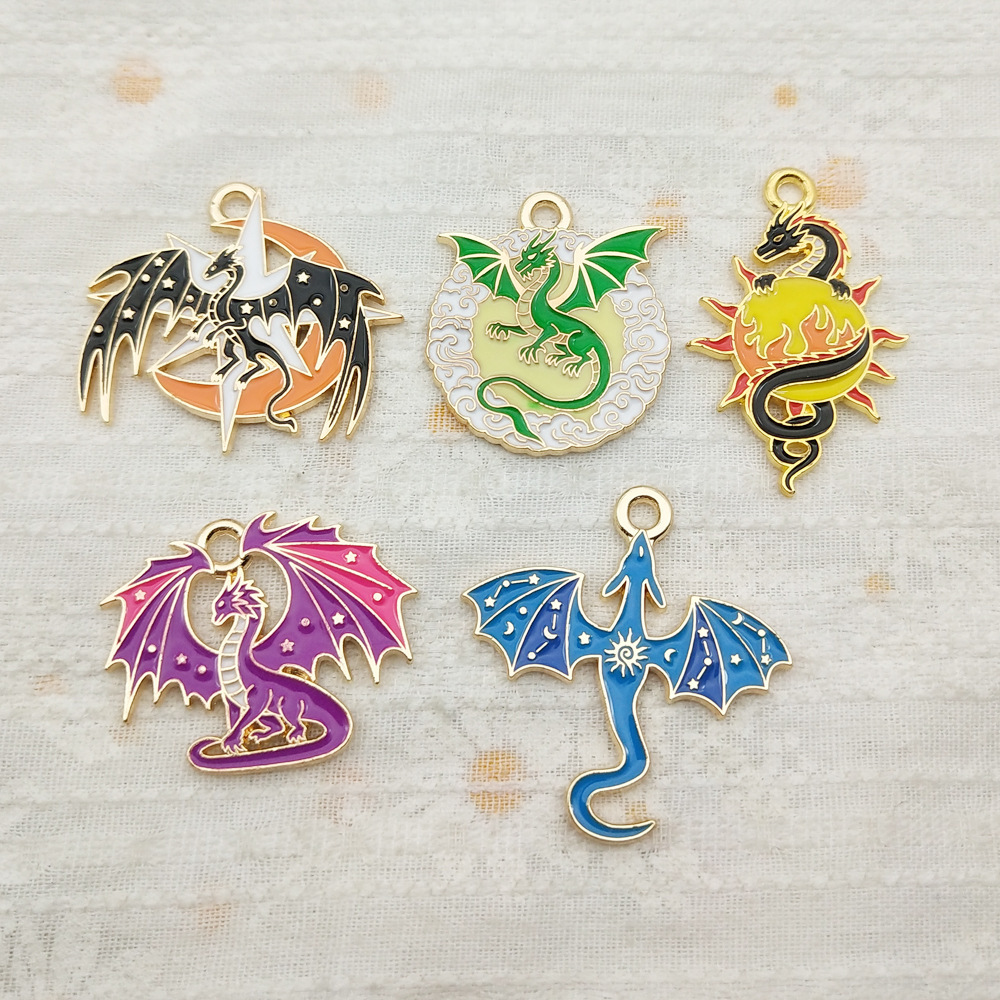 Enamel Alloy Charms Wholesale, DIY Metal Pendants for Handmade Jewelry Making