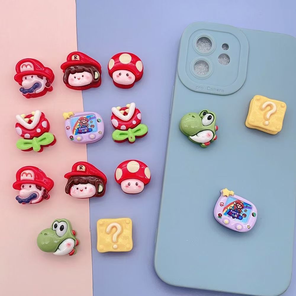 Resin Cartoon Charms Bulk Wholesale, Perfect for DIY Phone Case Embellishment