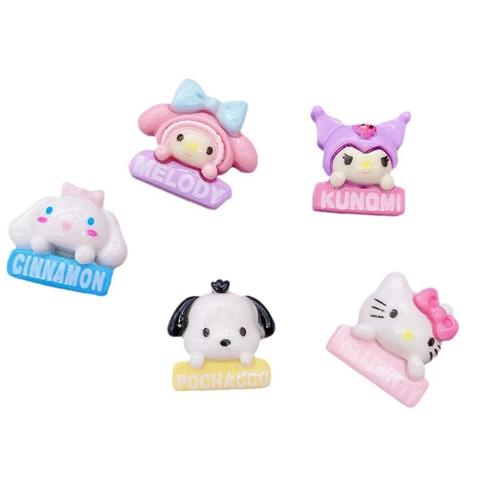 High Gloss Cartoon Resin DIY Charms Bulk Wholesale Craft Accessories