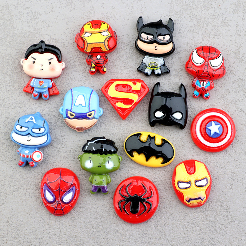 Wholesale Mixed Cartoon Resin Parts Multi-Style DIY Craft Accessories