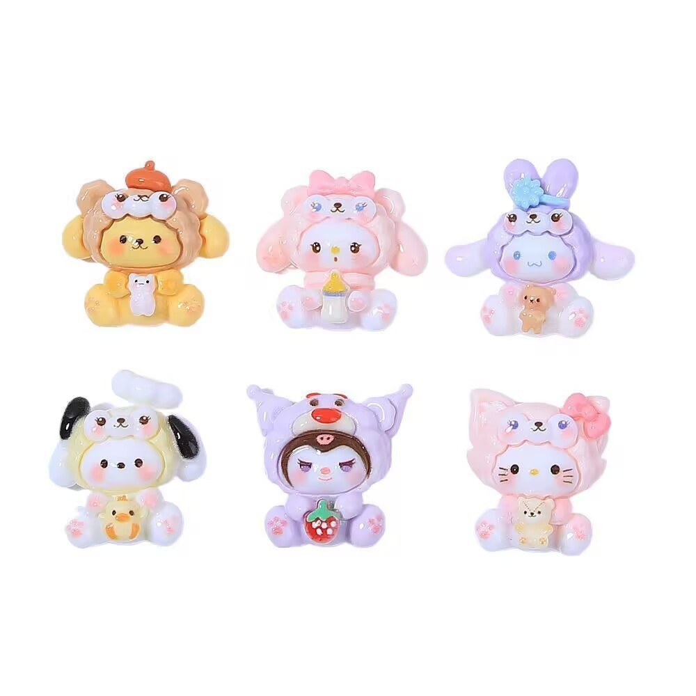 DIY Cartoon Resin Accessories Wholesale, Mini Resin Decor Charms