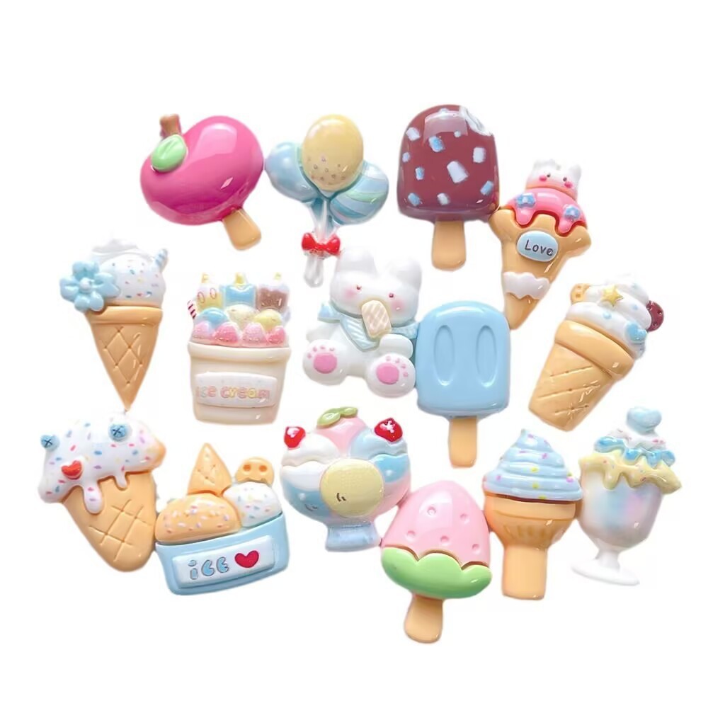 Bulk Resin Cartoon Craft Parts Wholesale Cute DIY Handcraft Accessories