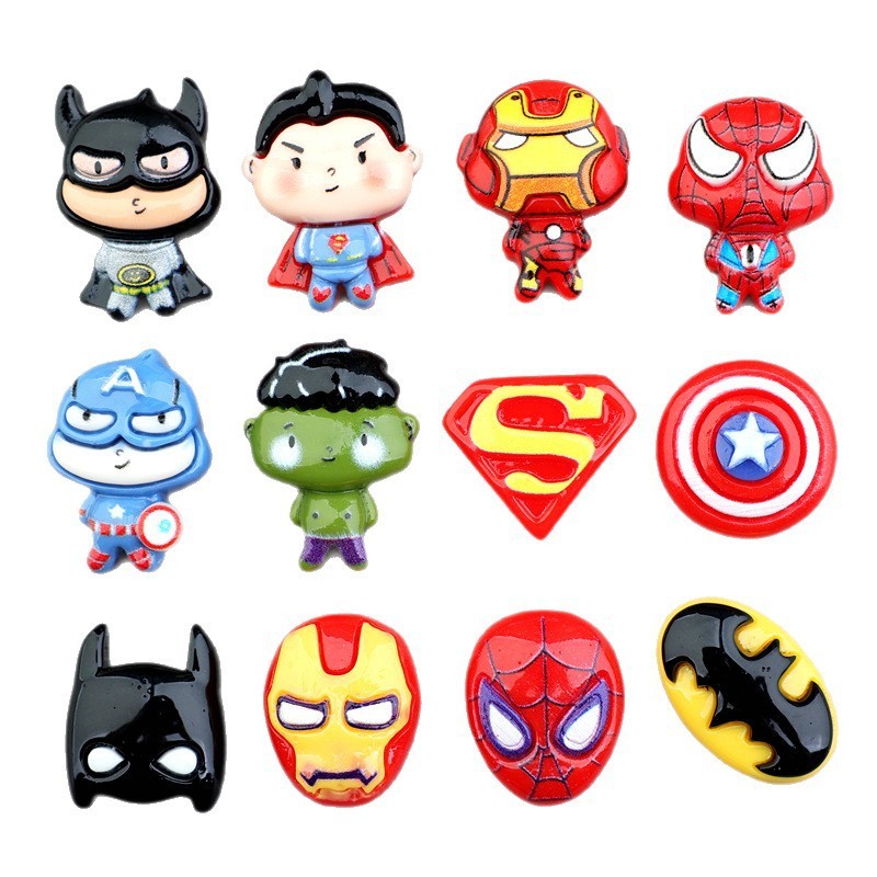 Wholesale Mixed Cartoon Resin Parts Multi-Style DIY Craft Accessories