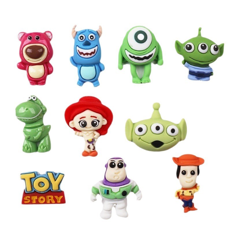 Wholesale DIY Cartoon Resin Charms Assorted Cartoon Design Bulk Stock