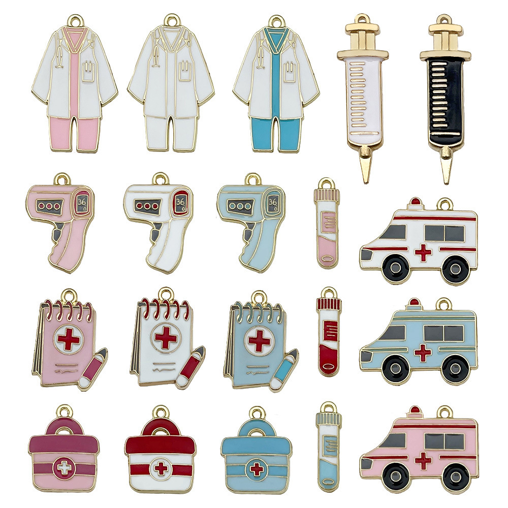 Assorted Enamel Alloy Charms Bulk, Wholesale Metal Pendant Accessories
