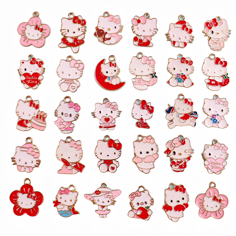 Mini Enamel Alloy Charms Bulk Wholesale for DIY Necklace Bracelet Making