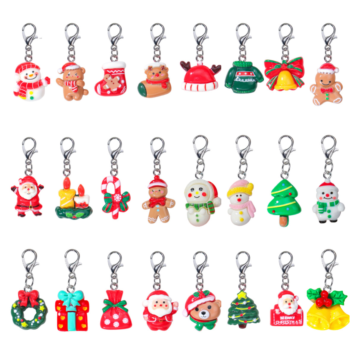 Multi-Themed DIY Keychain Hanging Pendants Wholesale Handmade Jewelry Parts