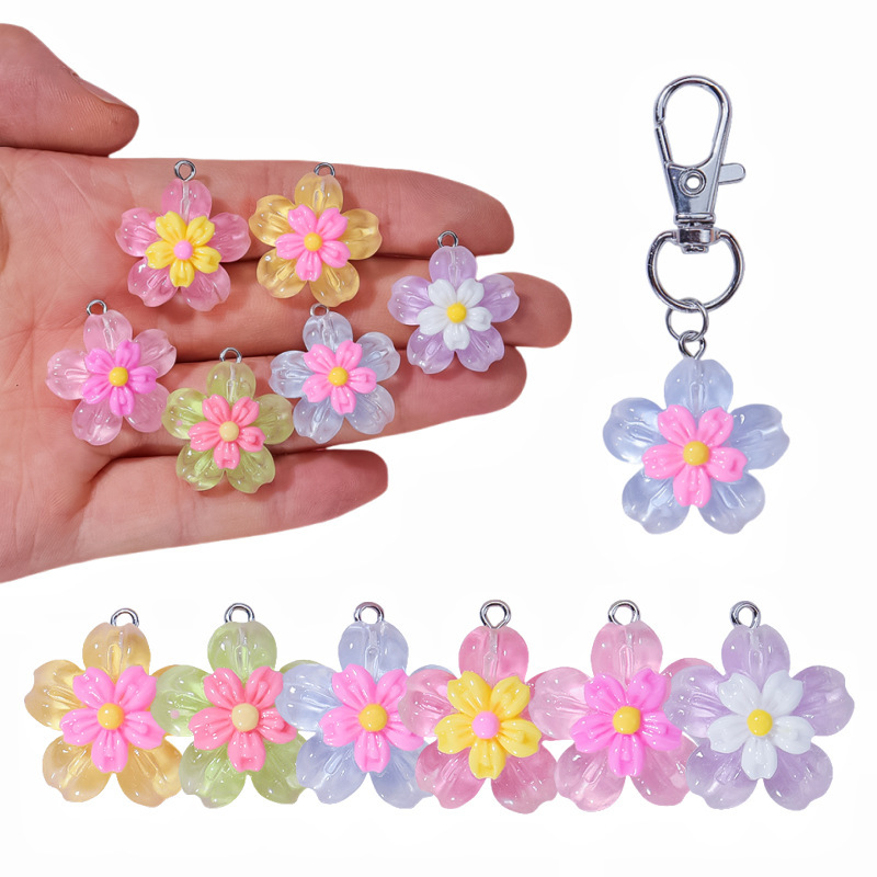 Handcraft DIY Key Ring Hanging Charms Bulk Wholesale Independent Store Supplies