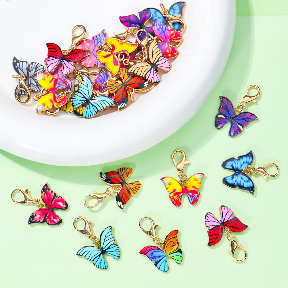 Lightweight DIY Hanging Keychain Pendants Bulk Wholesale Backpack Decor Parts