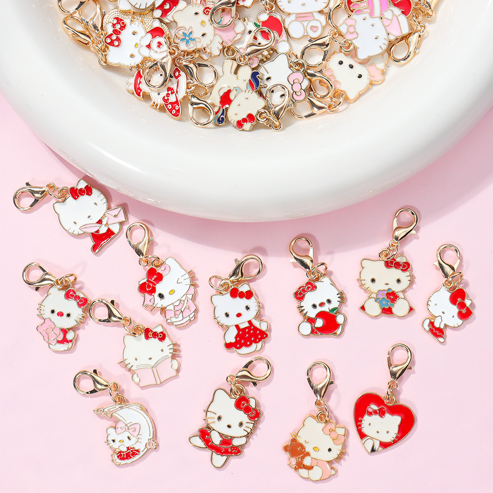 DIY Keychain Hanging Charm Blanks Bulk Wholesale Personalized Key Ring Making