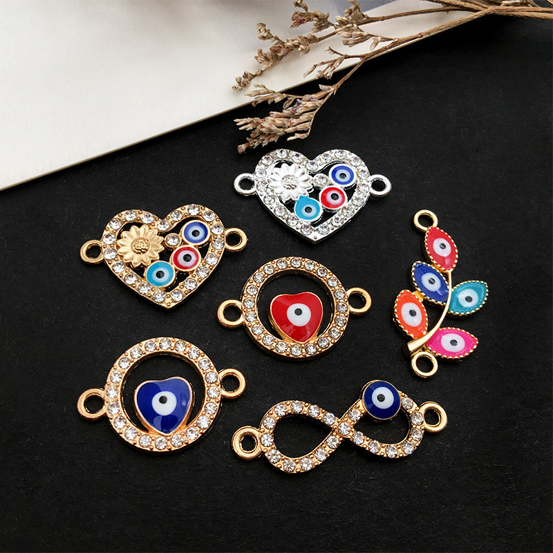 Wholesale Metal Enamel Alloy Pendants, Versatile DIY Jewelry Accessories