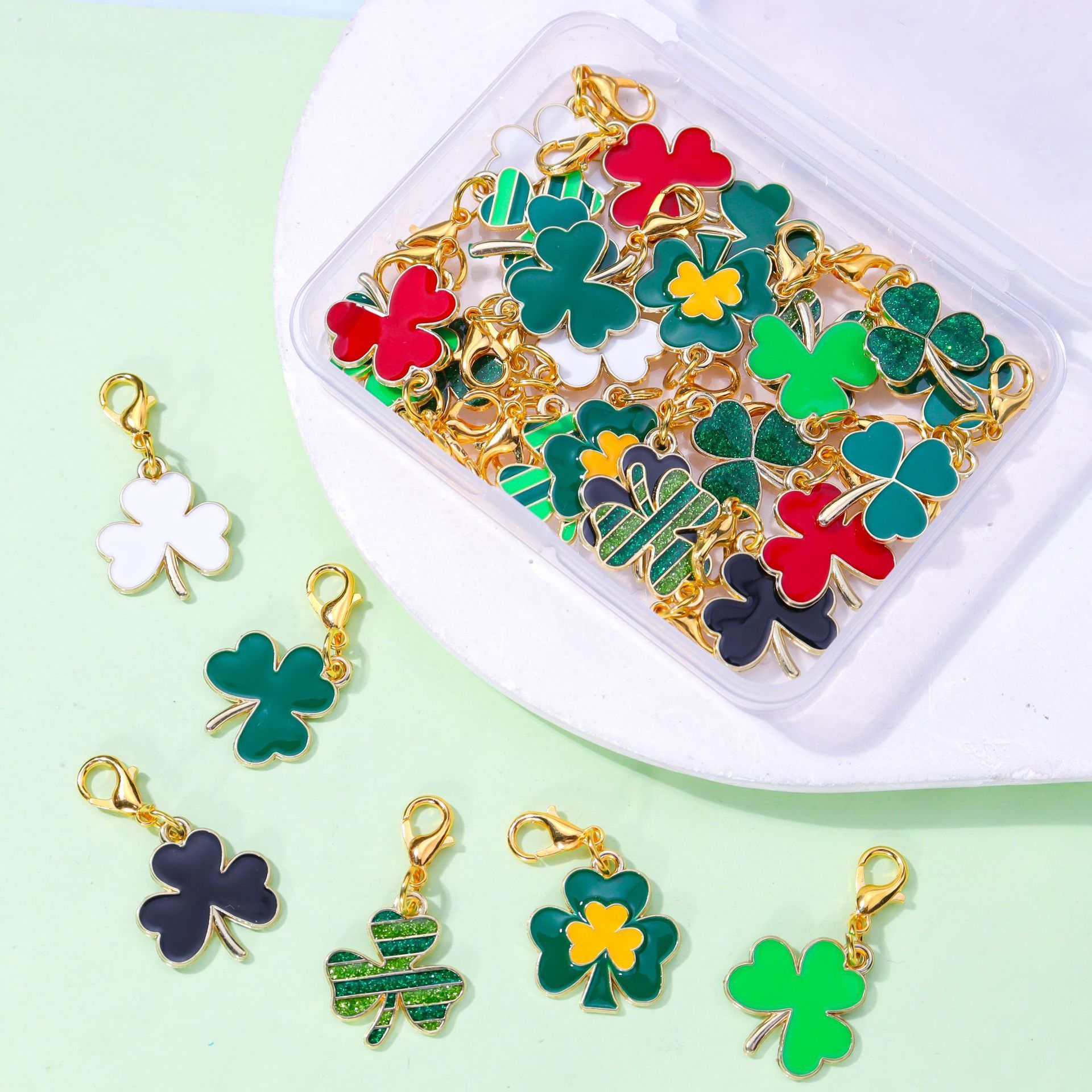 Wholesale DIY Metal Hanging Pendants for Keychains, Bulk Handbag Decor Craft Parts