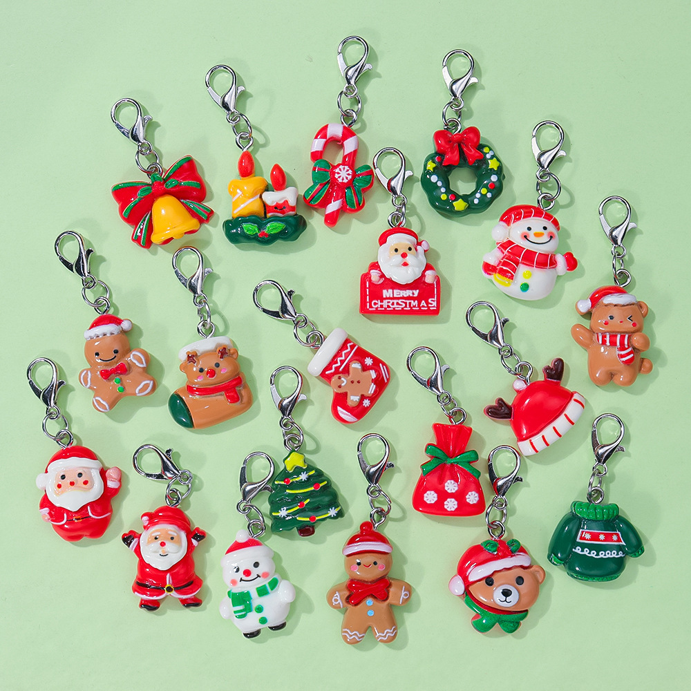 Multi-Themed DIY Keychain Hanging Pendants Wholesale Handmade Jewelry Parts