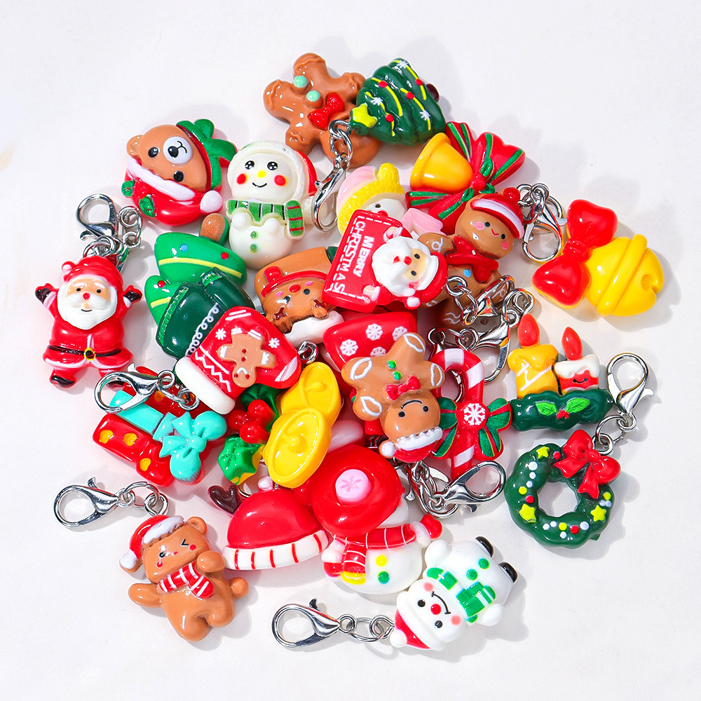 Multi-Themed DIY Keychain Hanging Pendants Wholesale Handmade Jewelry Parts