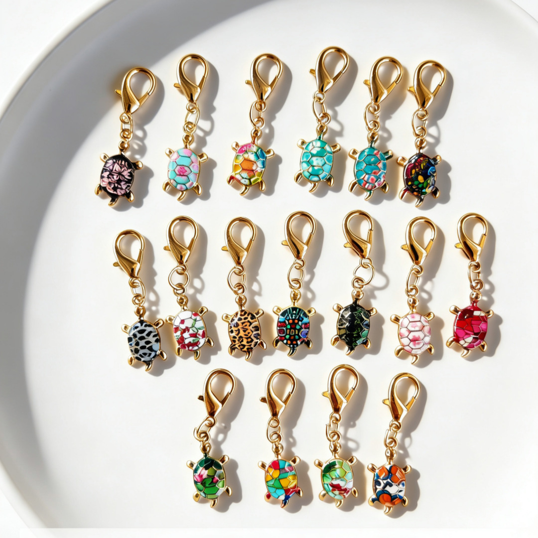 Wholesale Resin DIY Hanging Keychain Charms Bulk Craft Pendants for Bag Decoration