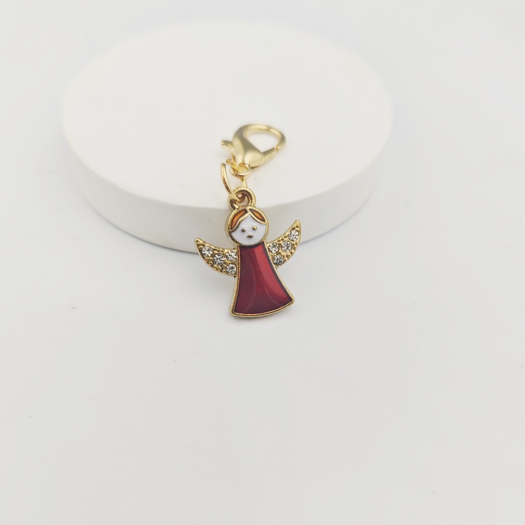 Enamel DIY Hanging Pendants Keychains Wholesale Bulk Jewelry Making Accessories